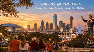 Dallas events fall 2026 with families visiting the city for football and the State Fair